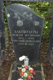 Альтшулер Моисей Иосифович, Москва, Востряковское кладбище